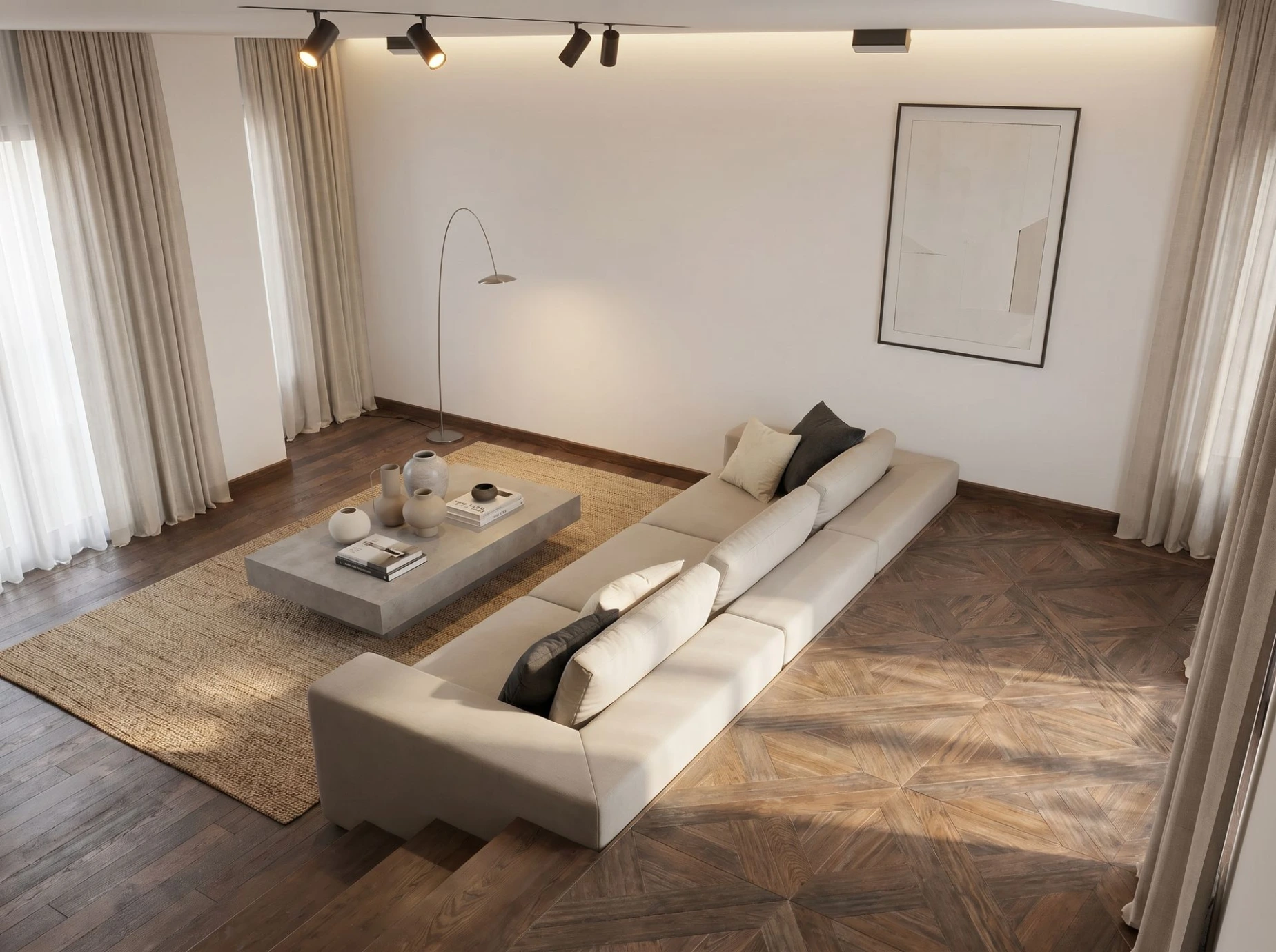 The Wood Court craftsmanship